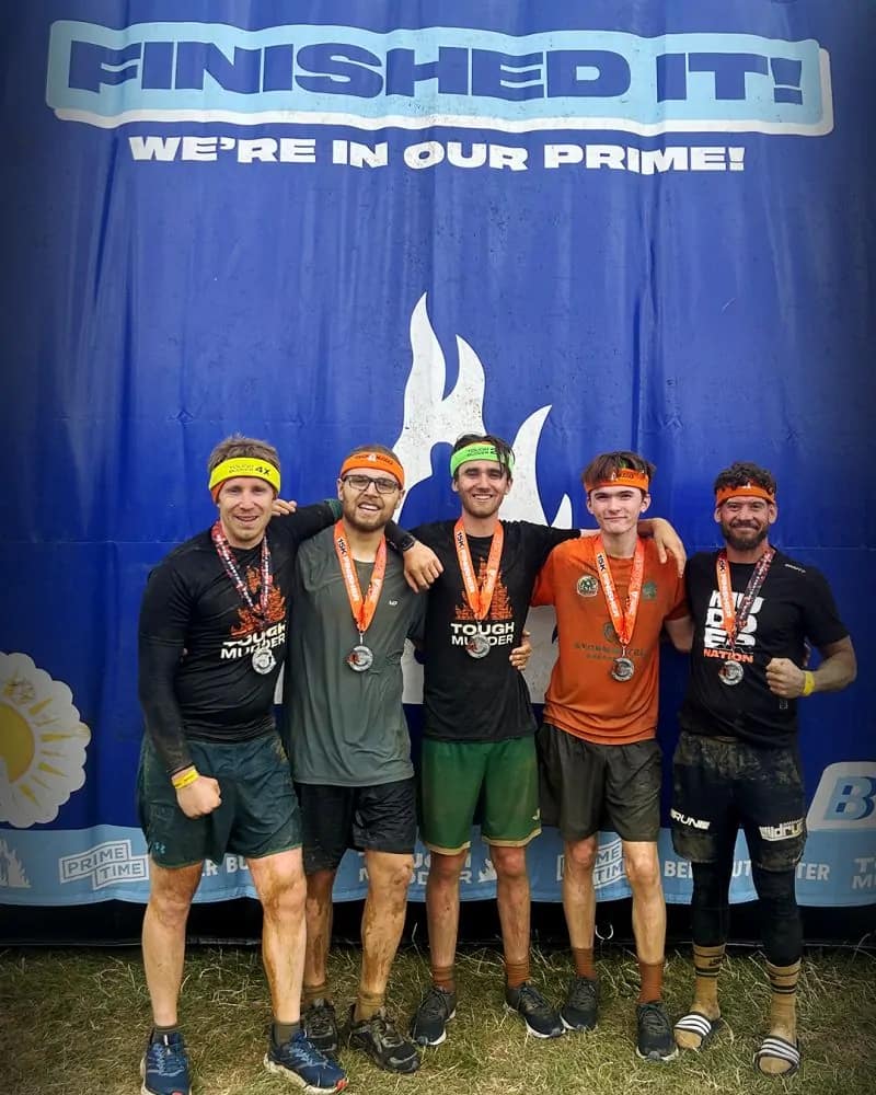 Green Rhino team completed the Tough Mudder challenge to raise money for charity.